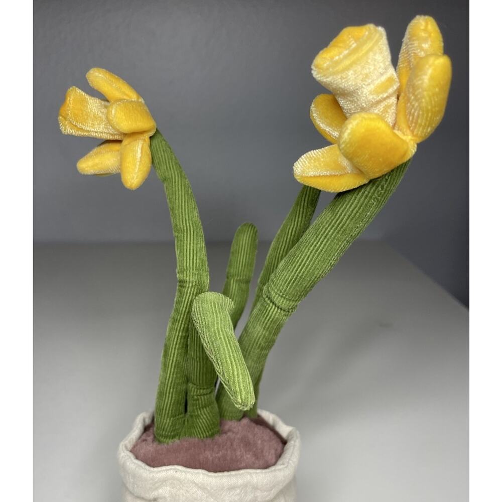 Jellycat Amuseable Daffodil Plush Retired Design Flower Floral US Seller - Picture 6 of 11